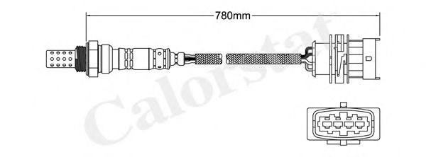 Лямбда-зонд CALORSTAT by Vernet LS140012