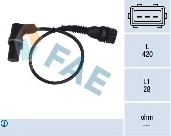 Датчик, положение распределительного вала FAE 79304