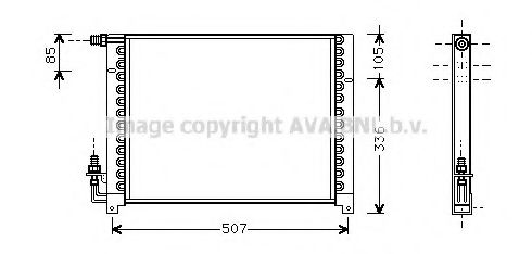 Конденсатор, кондиционер AVA QUALITY COOLING AL5061