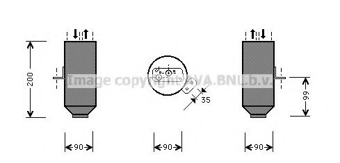 Осушитель, кондиционер AVA QUALITY COOLING BWD219