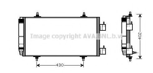 Конденсатор, кондиционер AVA QUALITY COOLING CN5226D