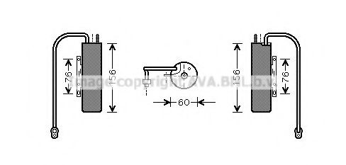 Осушитель, кондиционер AVA QUALITY COOLING OLD458