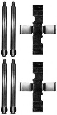 Комплектующие, колодки дискового тормоза MGA A107