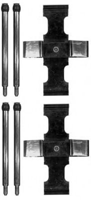 Комплектующие, колодки дискового тормоза MGA A127