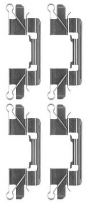 Комплектующие, колодки дискового тормоза MGA A321