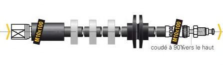 Тормозной шланг MGA F6692