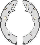 Комплект тормозов, барабанный тормозной механизм MGA K687835