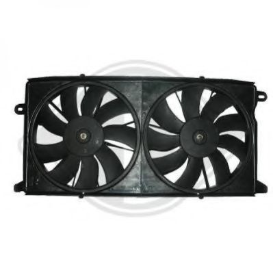 Вентилятор, охлаждение двигателя DIEDERICHS 2100101