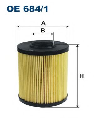 Масляный фильтр FILTRON OE684/1