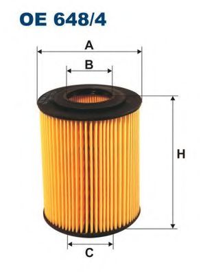 Масляный фильтр FILTRON OE648/4