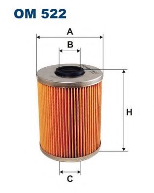 Масляный фильтр FILTRON OM522