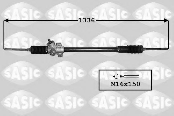 Рулевой механизм SASIC 0054114