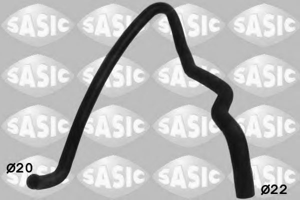 Шланг радиатора SASIC 3406144