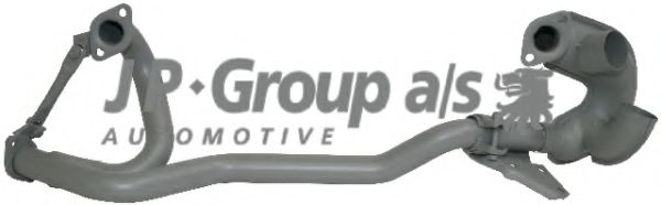 Труба выхлопного газа JP GROUP 21117