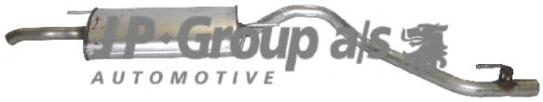 Глушитель выхлопных газов конечный JP GROUP 1120603500