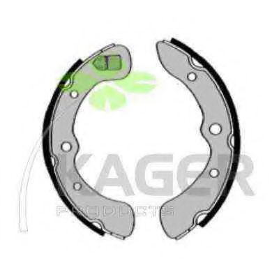 Комплект тормозных колодок KAGER 340352
