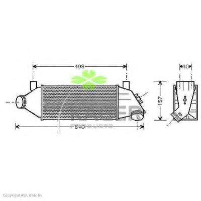 Интеркулер KAGER 31-0373