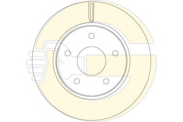 Тормозной диск GIRLING 6064151
