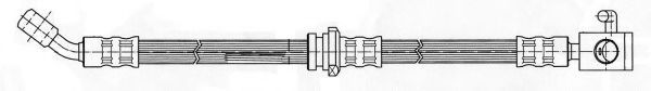 Тормозной шланг KAWE 511689