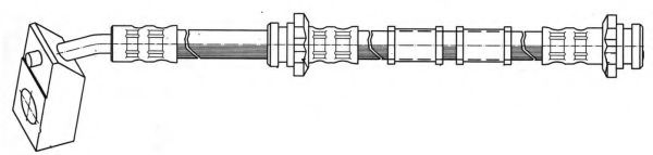 Тормозной шланг KAWE 510785