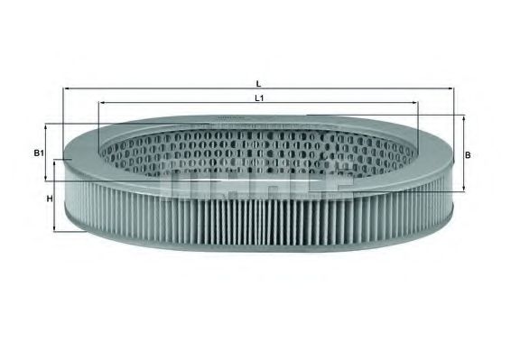 Воздушный фильтр MAHLE ORIGINAL LX 1043
