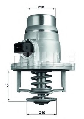 Термостат, охлаждающая жидкость MAHLE ORIGINAL TM 27 105