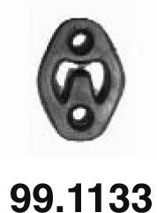 Кронштейн, система выпуска ОГ ASSO 99.1133