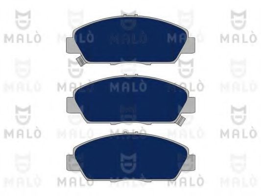 Комплект тормозных колодок, дисковый тормоз MALÒ 1050862