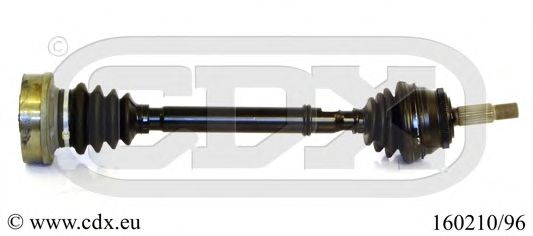 Приводной вал CDX 160210/96
