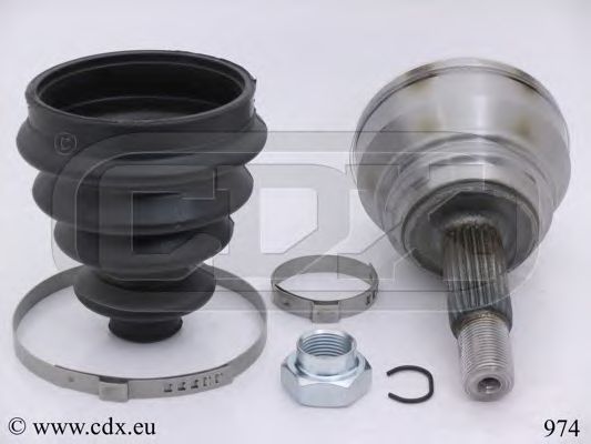 Шарнирный комплект, приводной вал CDX 974