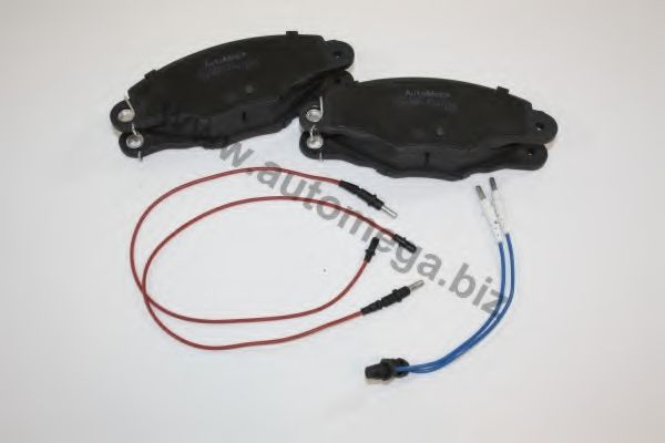 Комплект тормозных колодок, дисковый тормоз AUTOMEGA 304251045
