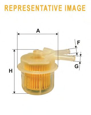 Топливный фильтр WIX FILTERS WF8150