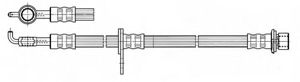 Тормозной шланг CEF 512302