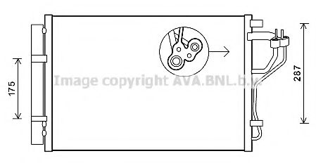 Конденсатор, кондиционер PRASCO HYA5308D