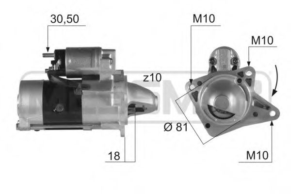 Стартер MESSMER 220423