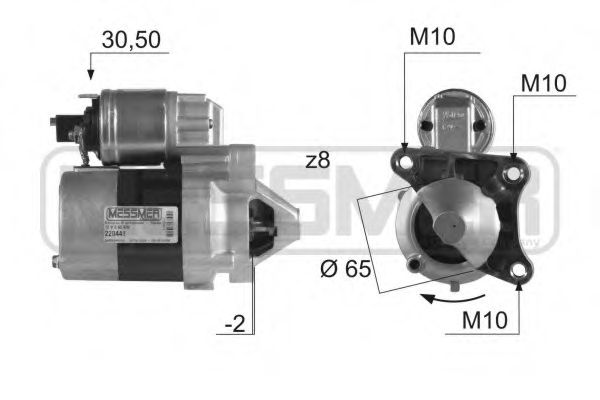 Стартер MESSMER 220441