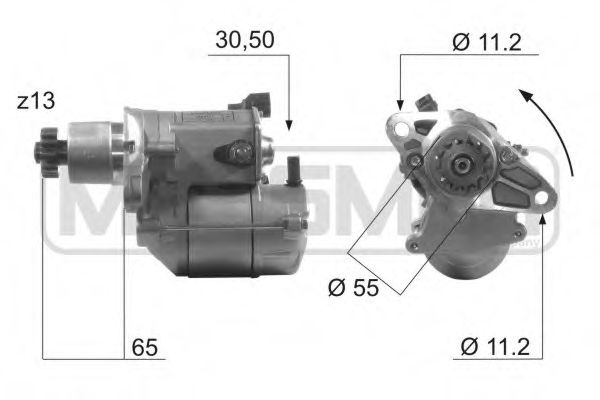 Стартер MESSMER 220487