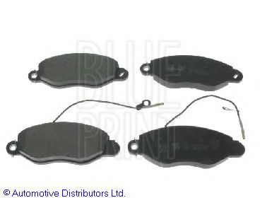 Комплект тормозных колодок, дисковый тормоз BLUE PRINT ADN142118