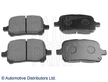 Комплект тормозных колодок, дисковый тормоз BLUE PRINT ADT34290