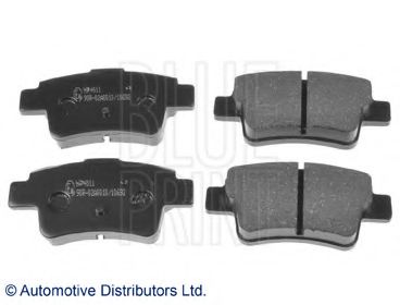 Комплект тормозных колодок, дисковый тормоз BLUE PRINT ADW194208