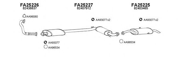 Система выпуска ОГ VENEPORTE 250381