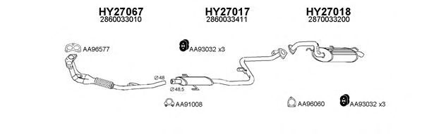 Система выпуска ОГ VENEPORTE 270016
