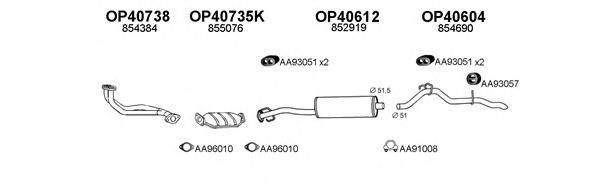 Система выпуска ОГ VENEPORTE 400328