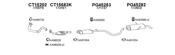 Система выпуска ОГ VENEPORTE 450543