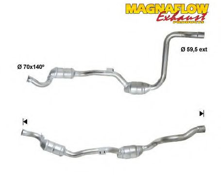 Катализатор MAGNAFLOW 75033D