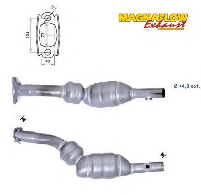 Катализатор MAGNAFLOW 66302