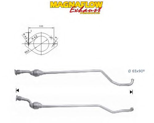 Катализатор MAGNAFLOW 76355D