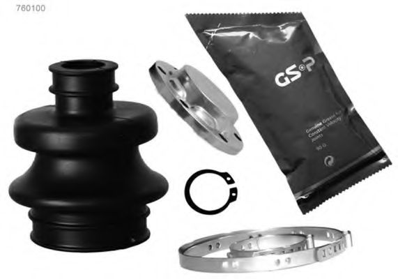 Монтажный комплект, сильфон приводного вала GSP 760100