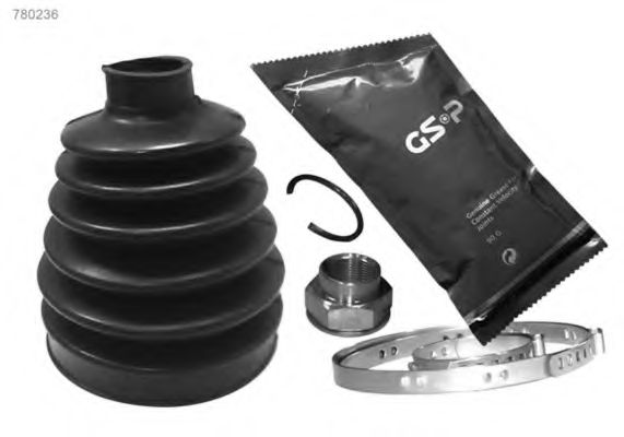 Монтажный комплект, сильфон приводного вала GSP 780236