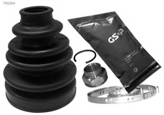 Монтажный комплект, сильфон приводного вала GSP 780264